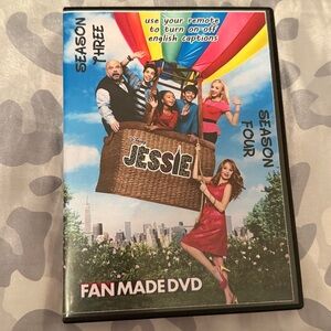 Jessie Fan Made DVD Seasons 3 & 4 *CD’s NOT included*